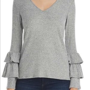 Cascade Sleeve Top